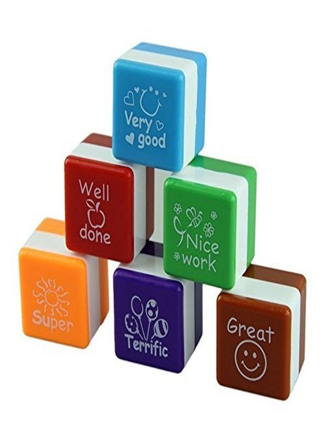 Abaj Kids Stamp Set Motivation Sticker School Scrapbooking Stamp - Praise Reward Stamps(No Ink Pad Included) - Image 3
